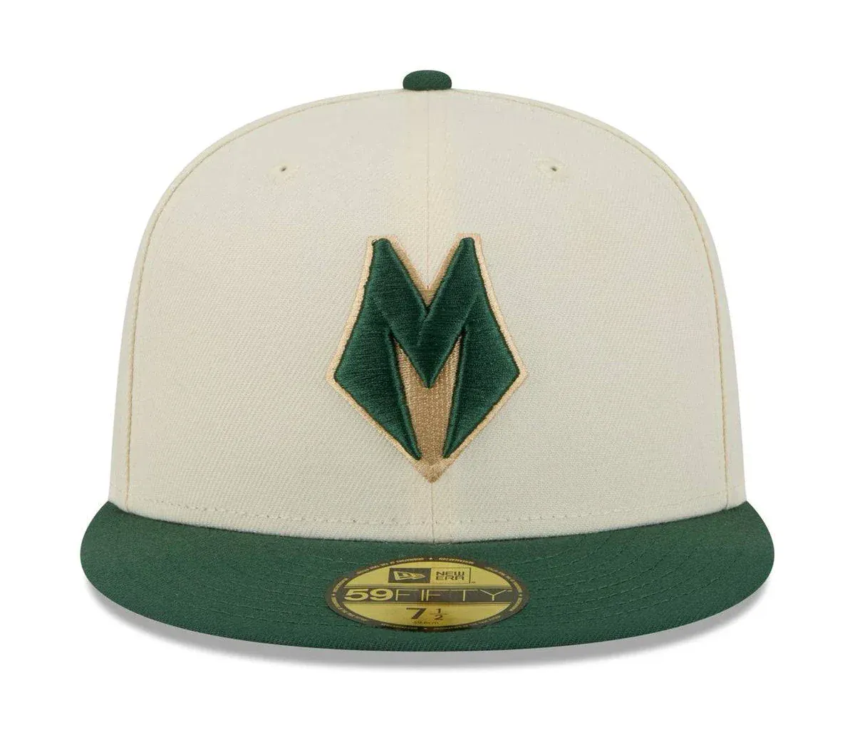 New Era Milwaukee Bucks Chrome 2025/26 City Edition 59FIFTY Fitted Hat - Men's - Image 2