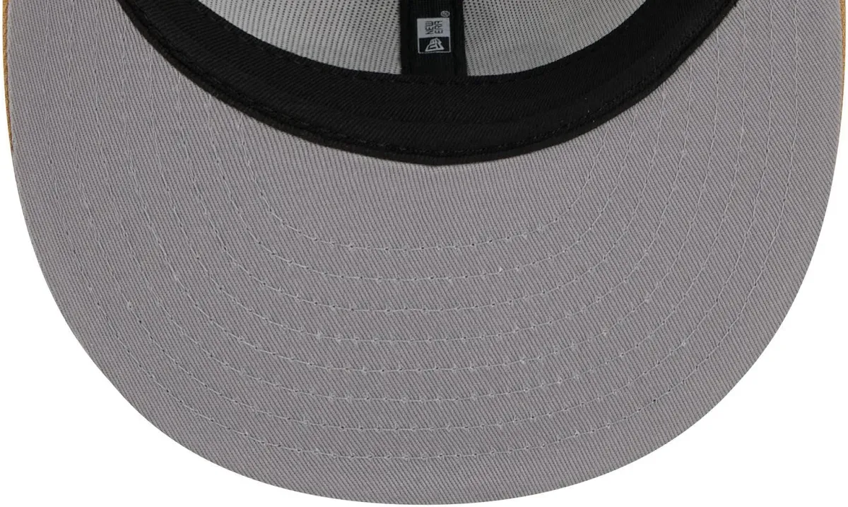 Boston Celtics New Era 2025/26 White/ Gold City Edition 59FIFTY Fitted Hat - Men's - Image 6
