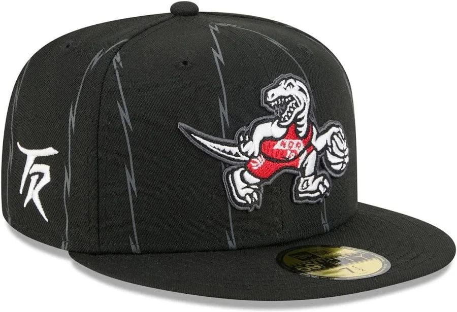 Toronto Raptors New Era 2025/26 Black City Edition 59FIFTY Fitted Hat - Men's
