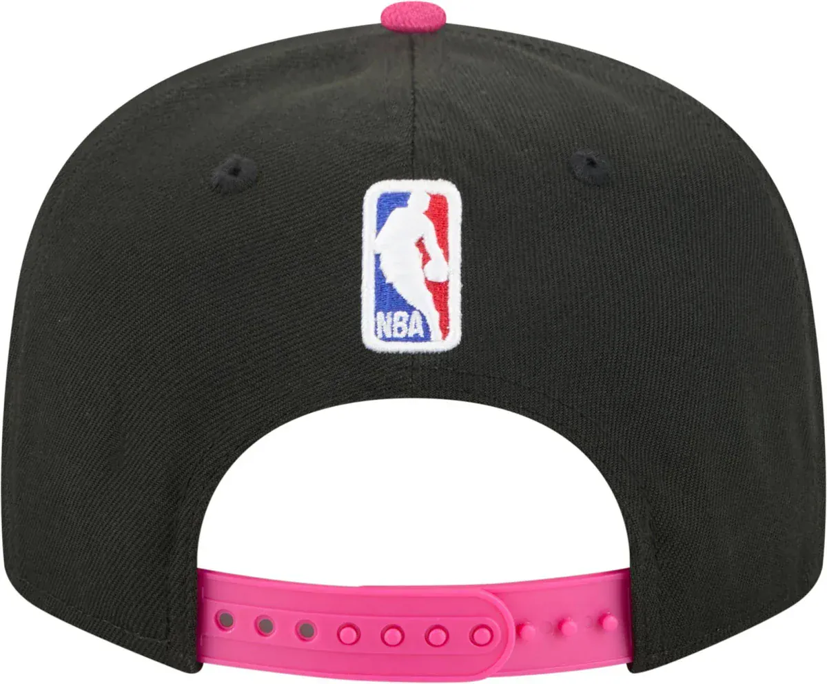 New Era Miami Heat 2025/26 City Edition Black 9FIFTY Snapback Hat - Men's - Image 3