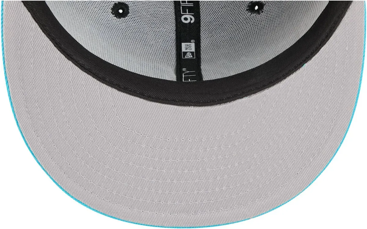 New Era Miami Heat 2025/26 City Edition Black 9FIFTY Snapback Hat - Men's - Image 4