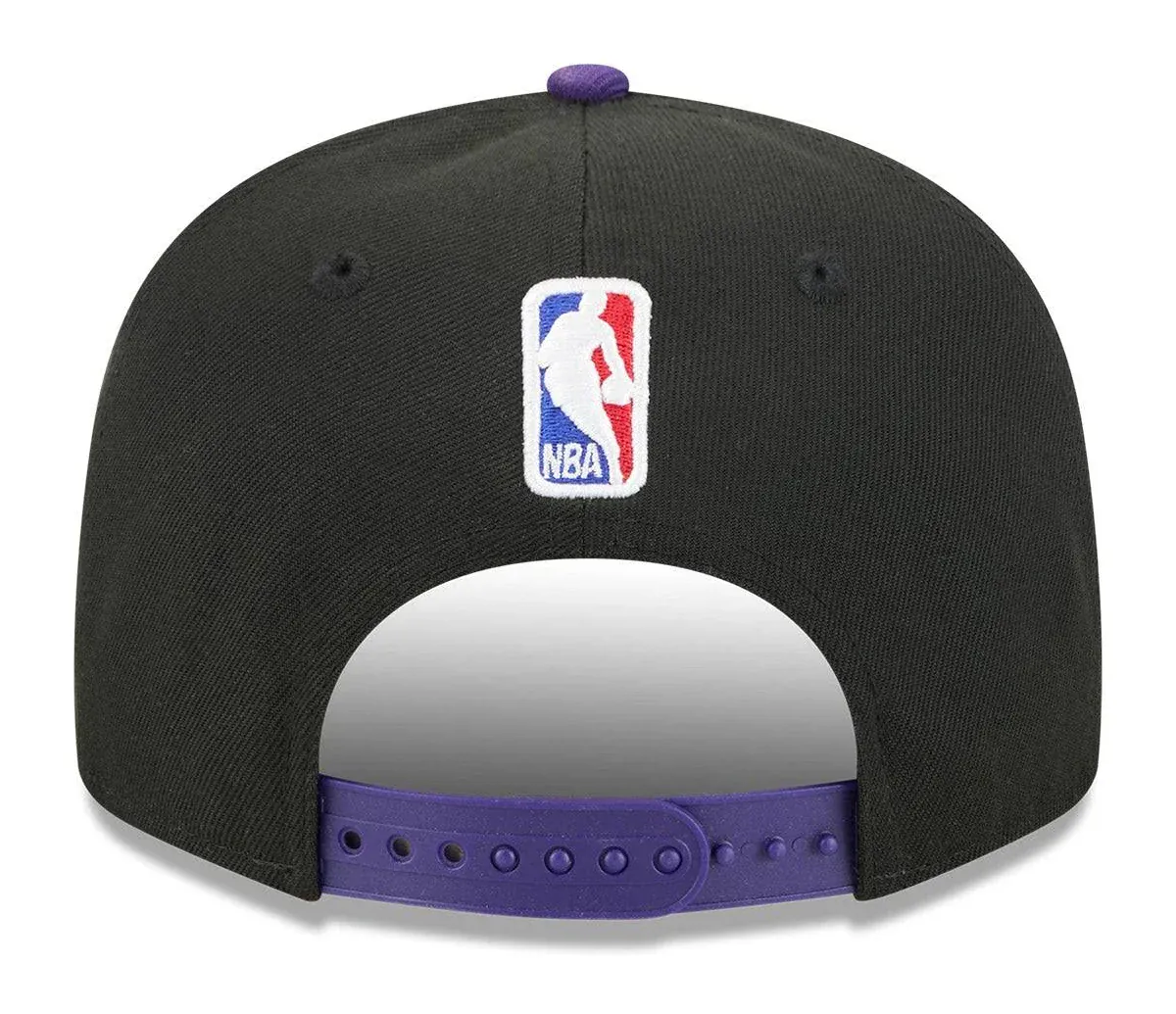 New Era Los Angeles Lakers 2025/26 City Edition Black 9FIFTY Snapback Hat - Men's - Image 3