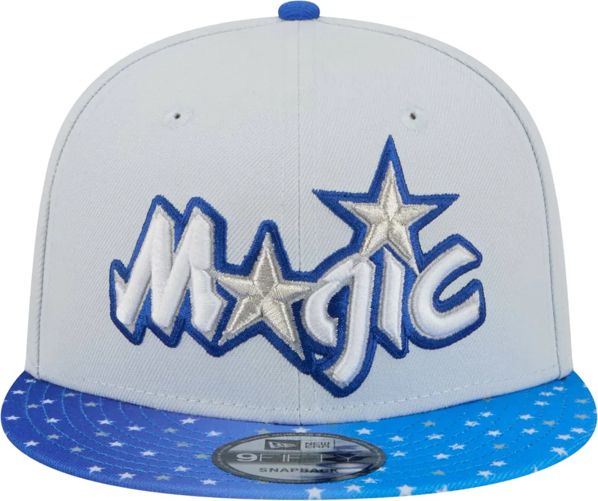 New Era Orlando Magic 2025/26 City Edition Gray 9FIFTY Snapback Hat - Men's - Image 2