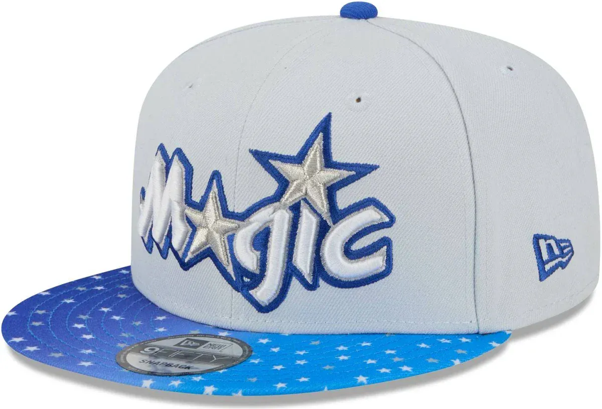 New Era Orlando Magic 2025/26 City Edition Gray 9FIFTY Snapback Hat - Men's - Image 3