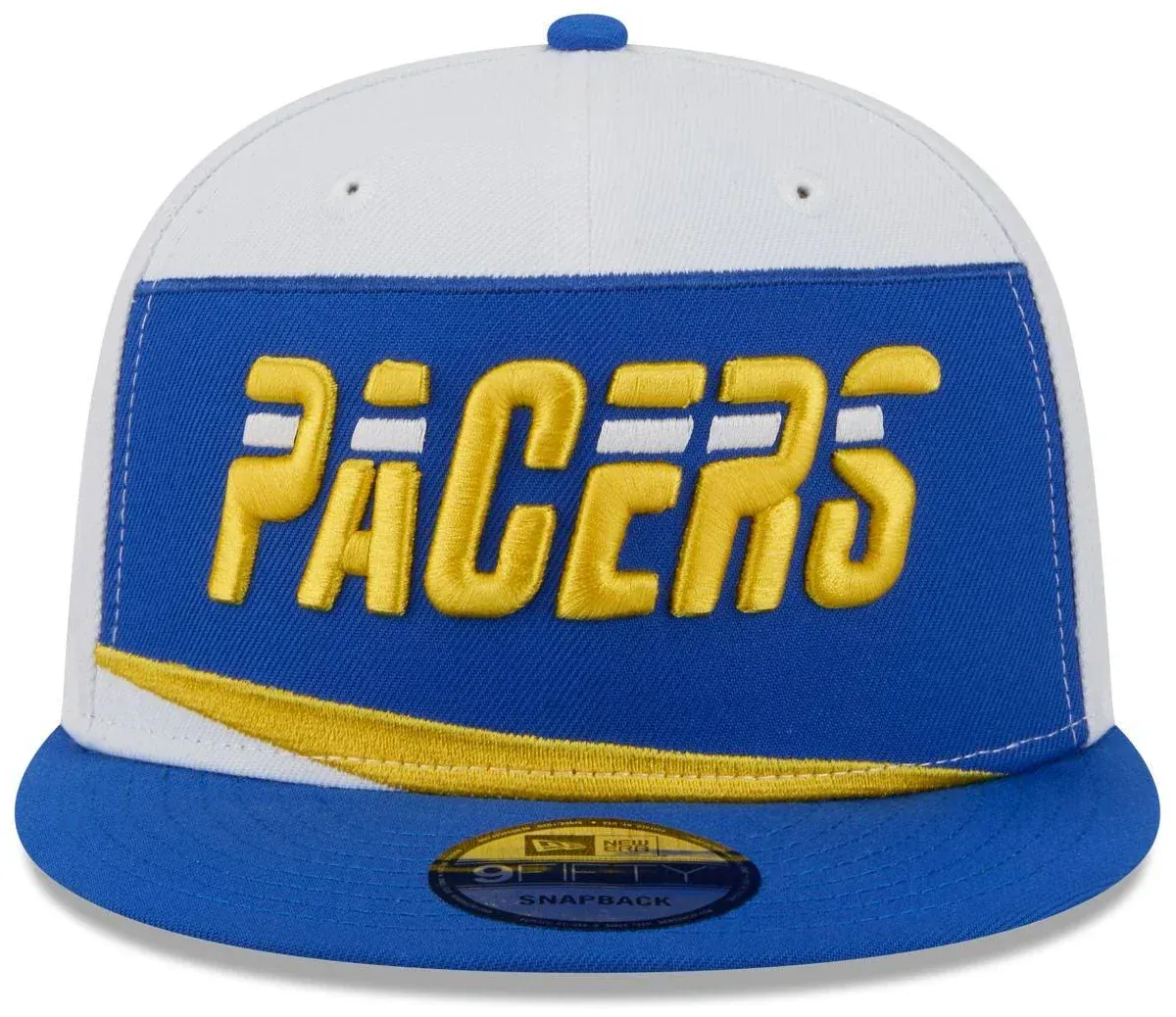 New Era Indiana Pacers 2025/26 City Edition White & Blue 9FIFTY Snapback Hat - Men's - Image 2