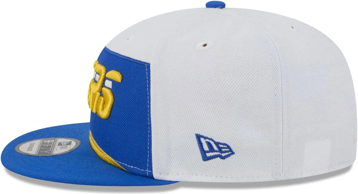 New Era Indiana Pacers 2025/26 City Edition White & Blue 9FIFTY Snapback Hat - Men's - Image 3