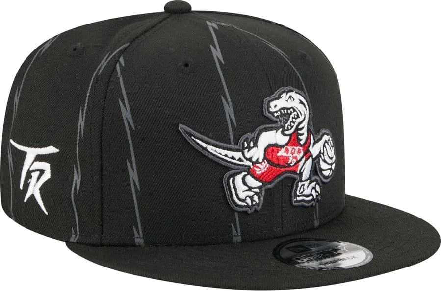 New Era Toronto Raptors 2025/26 City Edition Black 9FIFTY Snapback Hat - Men's