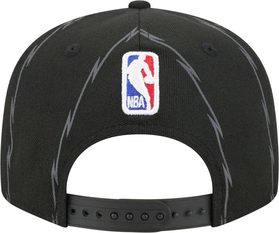New Era Toronto Raptors 2025/26 City Edition Black 9FIFTY Snapback Hat - Men's - Image 4
