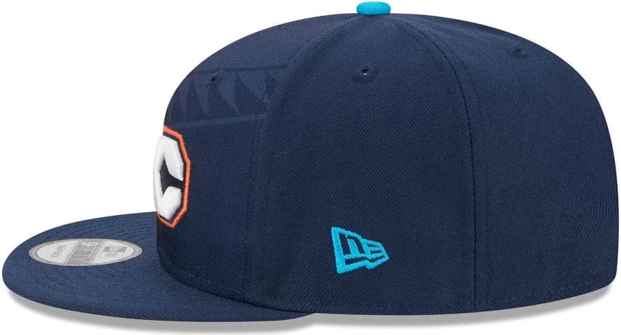 New Era Oklahoma City Thunder 2025/26 City Edition Navy 9FIFTY Snapback Hat - Men's - Image 3