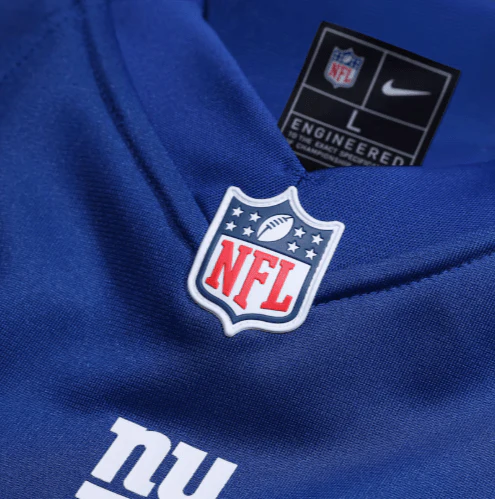 Adult Abdul Carter New York Giants Nike Blue Game Jersey - Men's - Image 4