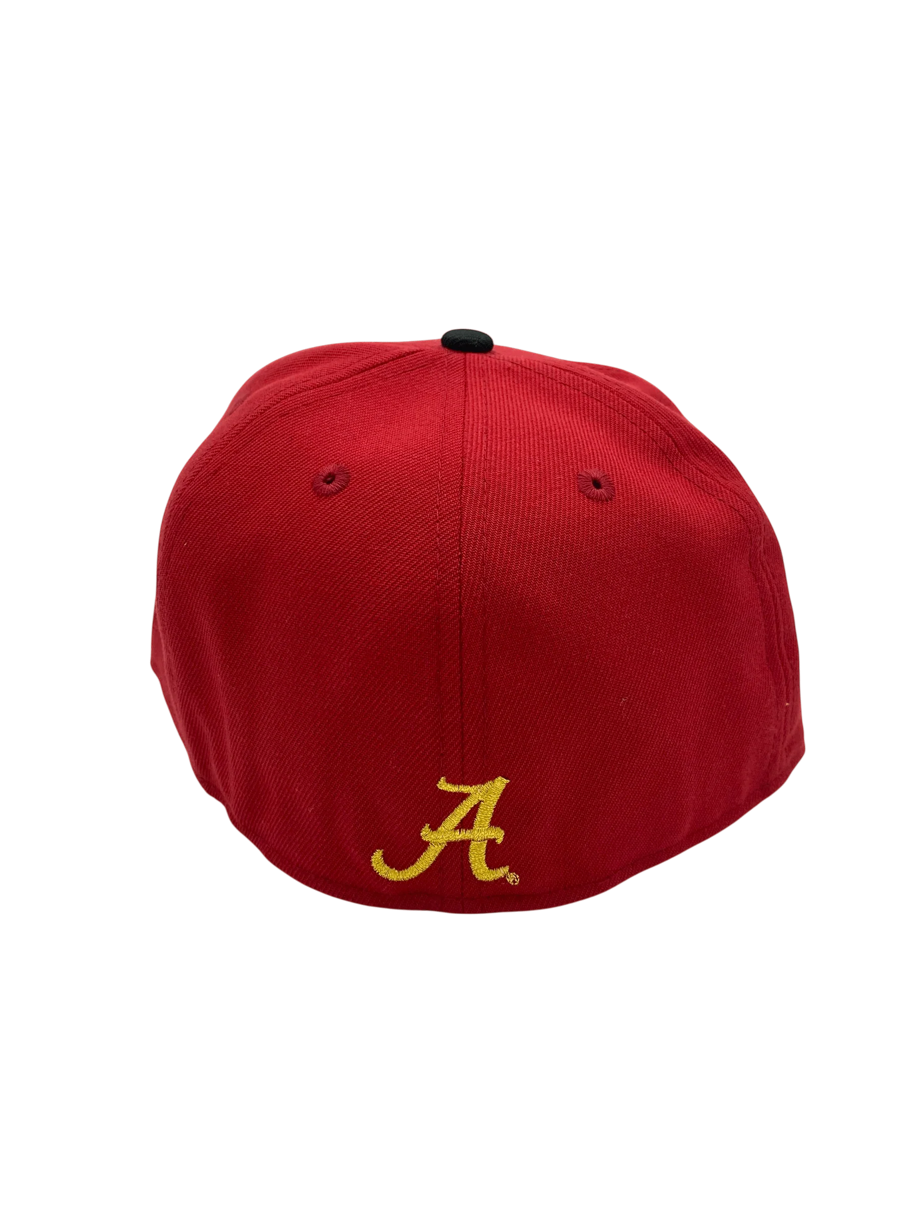 Adult Alabama Crimson Tide New Era Crimson/Black Custom Side Patch 59FIFTY Fitted Hat - Men's - Image 3