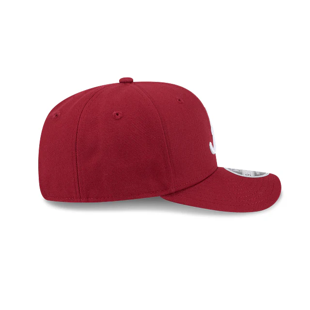 Adult Alabama Crimson Tide New Era Crimson Replica Team Logo 9SEVENTY Stretch-Snapback Hat - Men's - Image 4