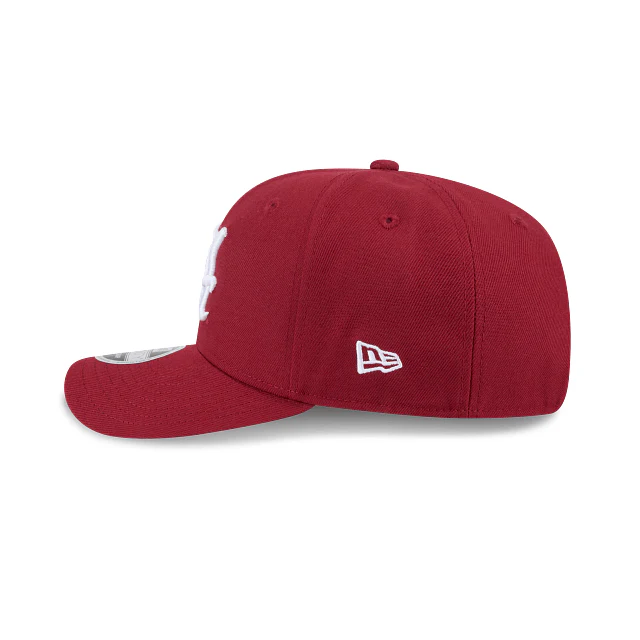 Adult Alabama Crimson Tide New Era Crimson Replica Team Logo 9SEVENTY Stretch-Snapback Hat - Men's - Image 5