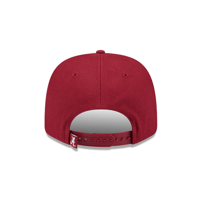 Adult Alabama Crimson Tide New Era Crimson Replica Team Logo 9SEVENTY Stretch-Snapback Hat - Men's - Image 6