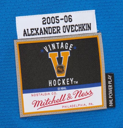Adult Alex Ovechkin Washington Capitals Mitchell & Ness 2005 White Jersey - Men's - Image 3