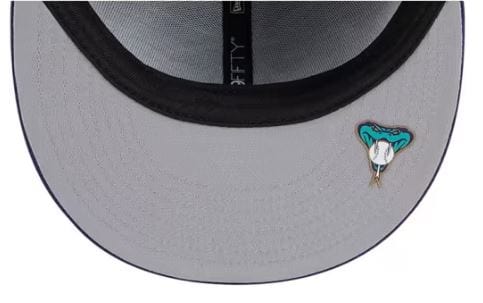 Adult Arizona Diamondbacks New Era Purple 2025 MLB Alternate Clubhouse 59FIFTY Fitted Hat - Men's - Image 2