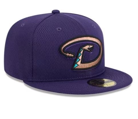 Adult Arizona Diamondbacks New Era Purple 2025 MLB Alternate Clubhouse 59FIFTY Fitted Hat - Men's - Image 5