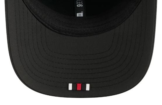 Adult Atlanta Falcons New Era Black 2025 NFL Sideline 9SEVENTY Adjustable Trucker Hat - Men's - Image 3