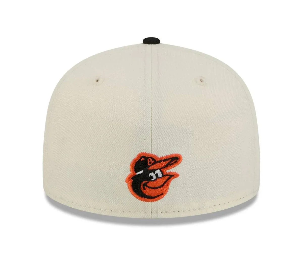 Adult Baltimore Orioles New Era Chrome 2 Tone Chain Stitch Logo 59FIFTY Fitted Hat - Men's - Image 4