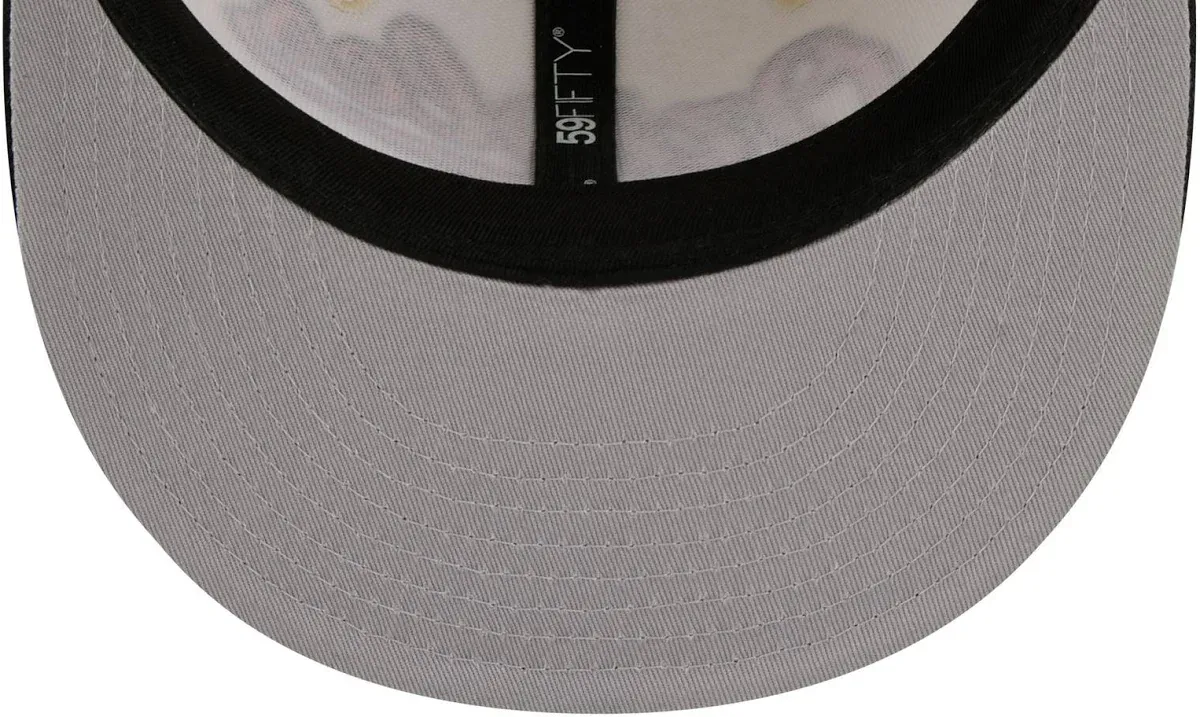 Adult Baltimore Orioles New Era Chrome 2 Tone Chain Stitch Logo 59FIFTY Fitted Hat - Men's - Image 5