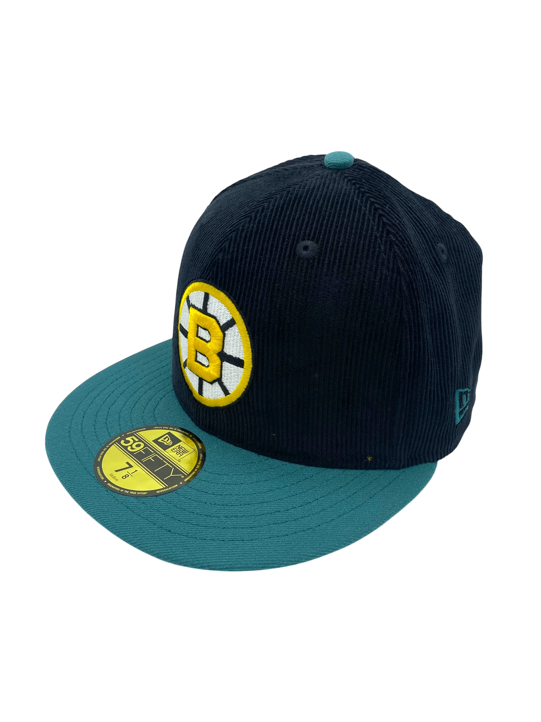 Adult Boston Bruins New Era Black/Green Movie Pack Custom Side Patch 59FIFTY Fitted Hat - Men's - Image 6