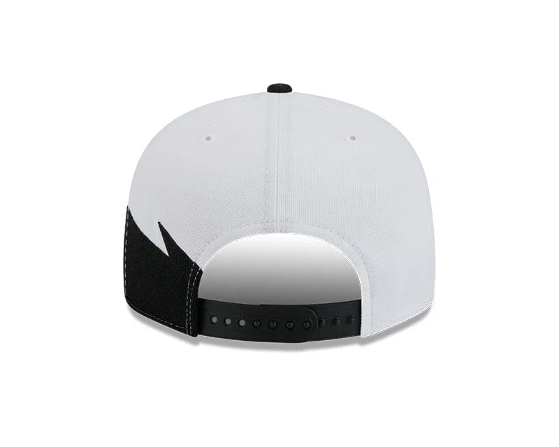 Adult Boston Bruins New Era Black NHL Jagged 9FIFTY Snapback Hat - Men's - Image 2