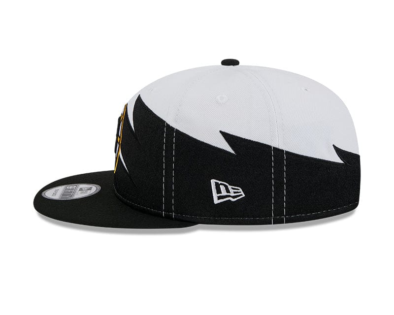 Adult Boston Bruins New Era Black NHL Jagged 9FIFTY Snapback Hat - Men's - Image 6