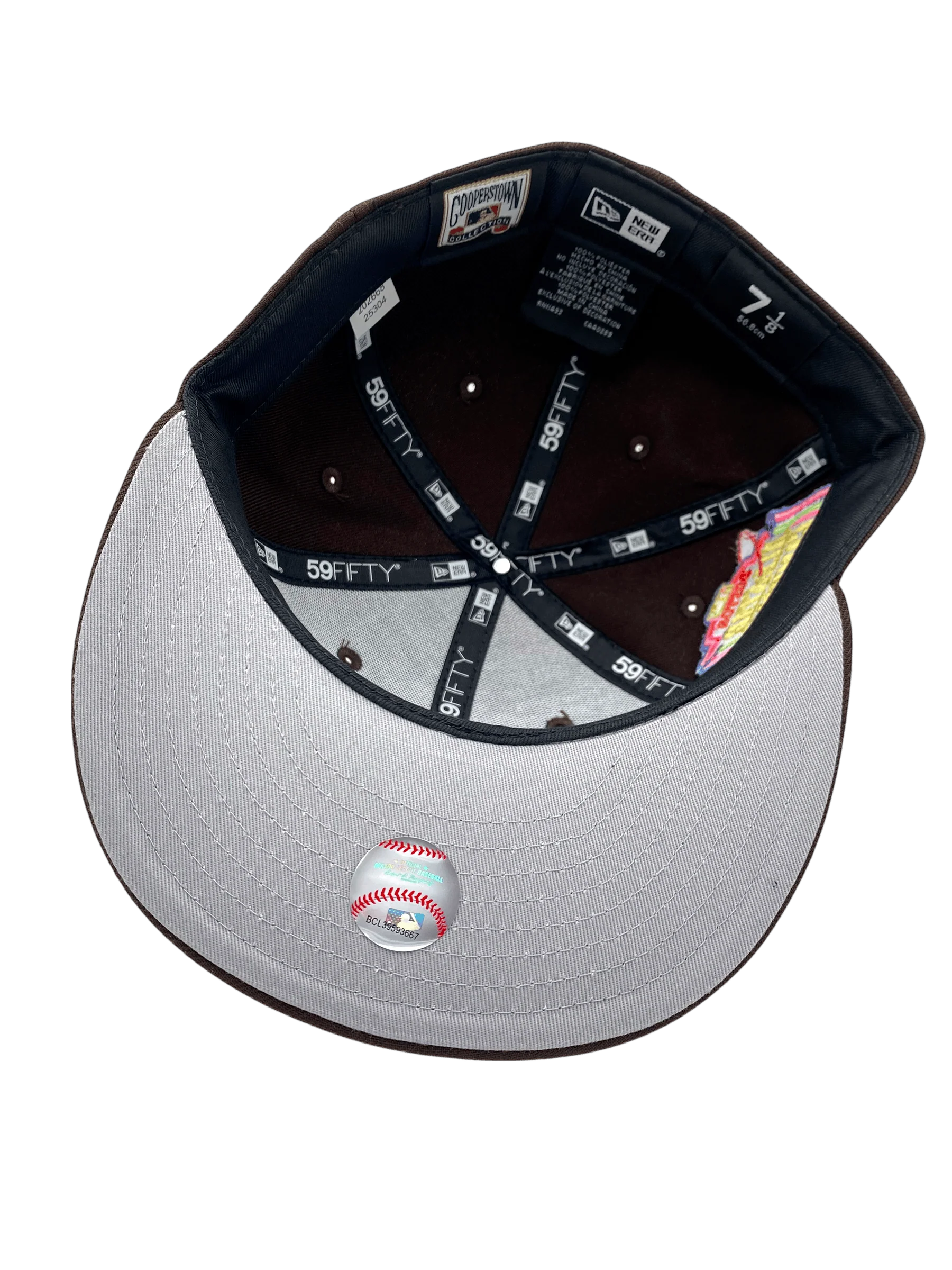 Adult Boston Red Sox New Era Brown Brownie Custom Side Patch 59FIFTY Fitted Hat - Men's - Image 3