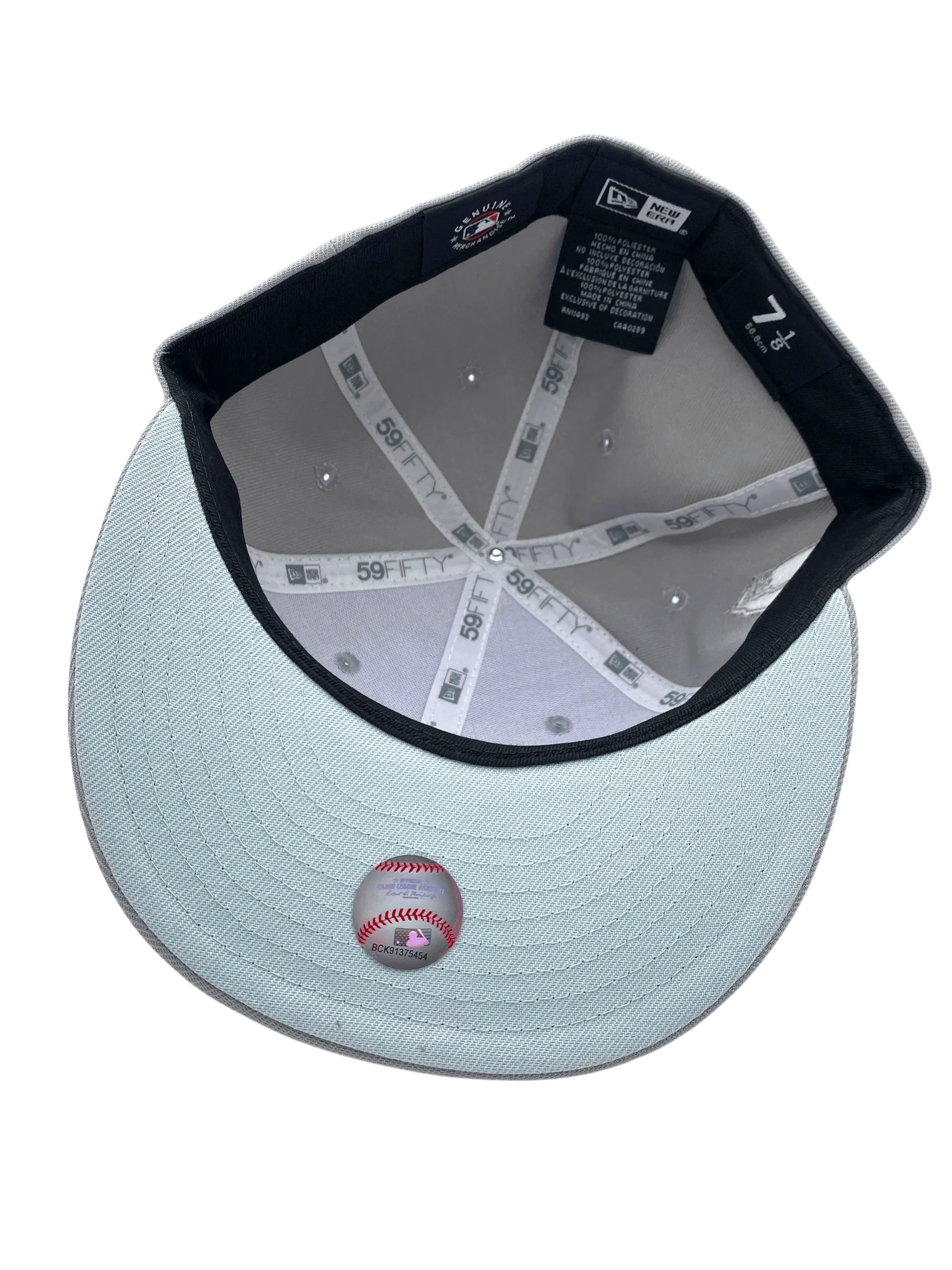 Adult Boston Red Sox New Era Gray Days Custom Side Patch 59FIFTY Fitted Hat - Men's - Image 3
