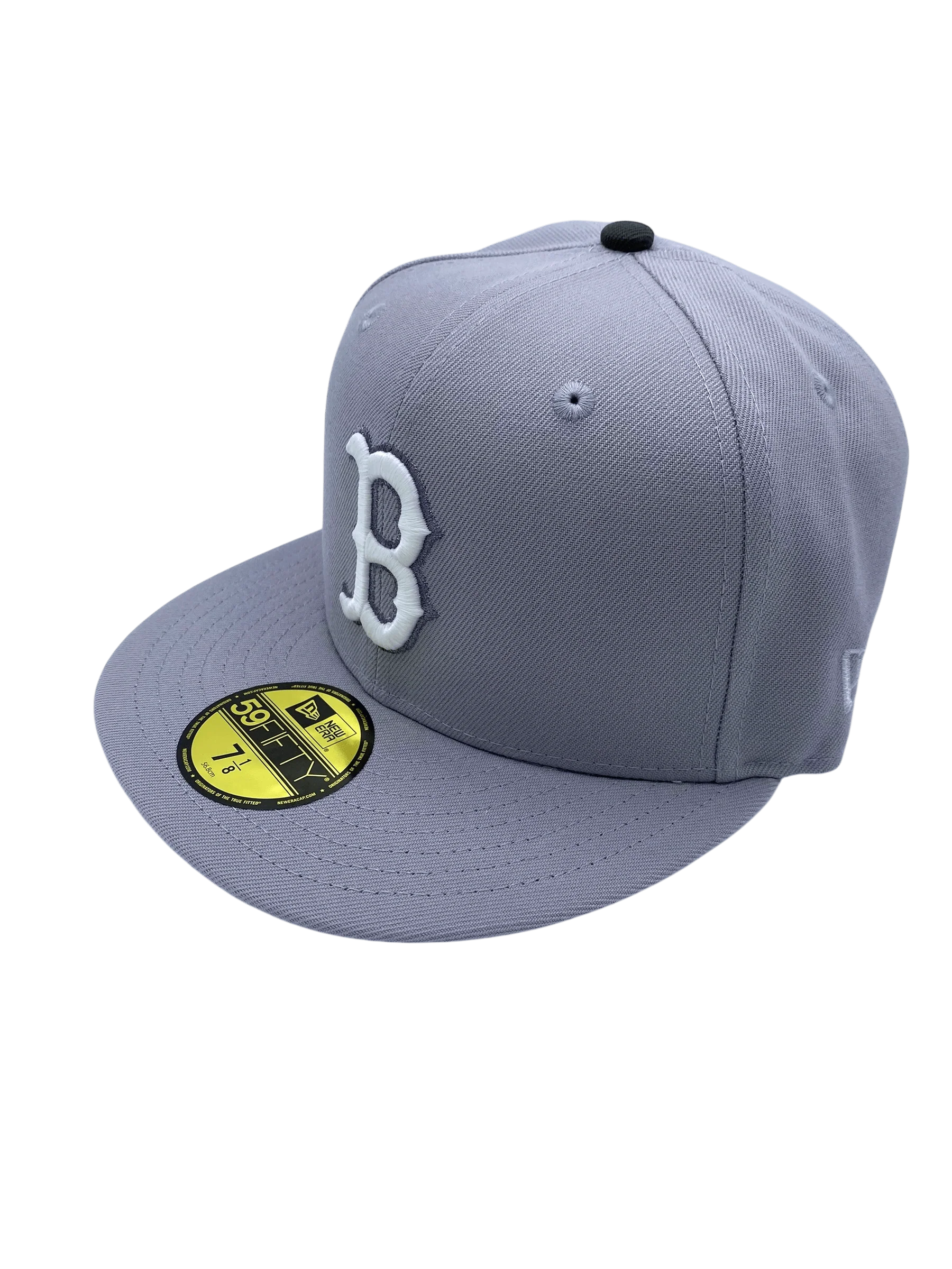 Adult Boston Red Sox New Era Gray Days Custom Side Patch 59FIFTY Fitted Hat - Men's - Image 5