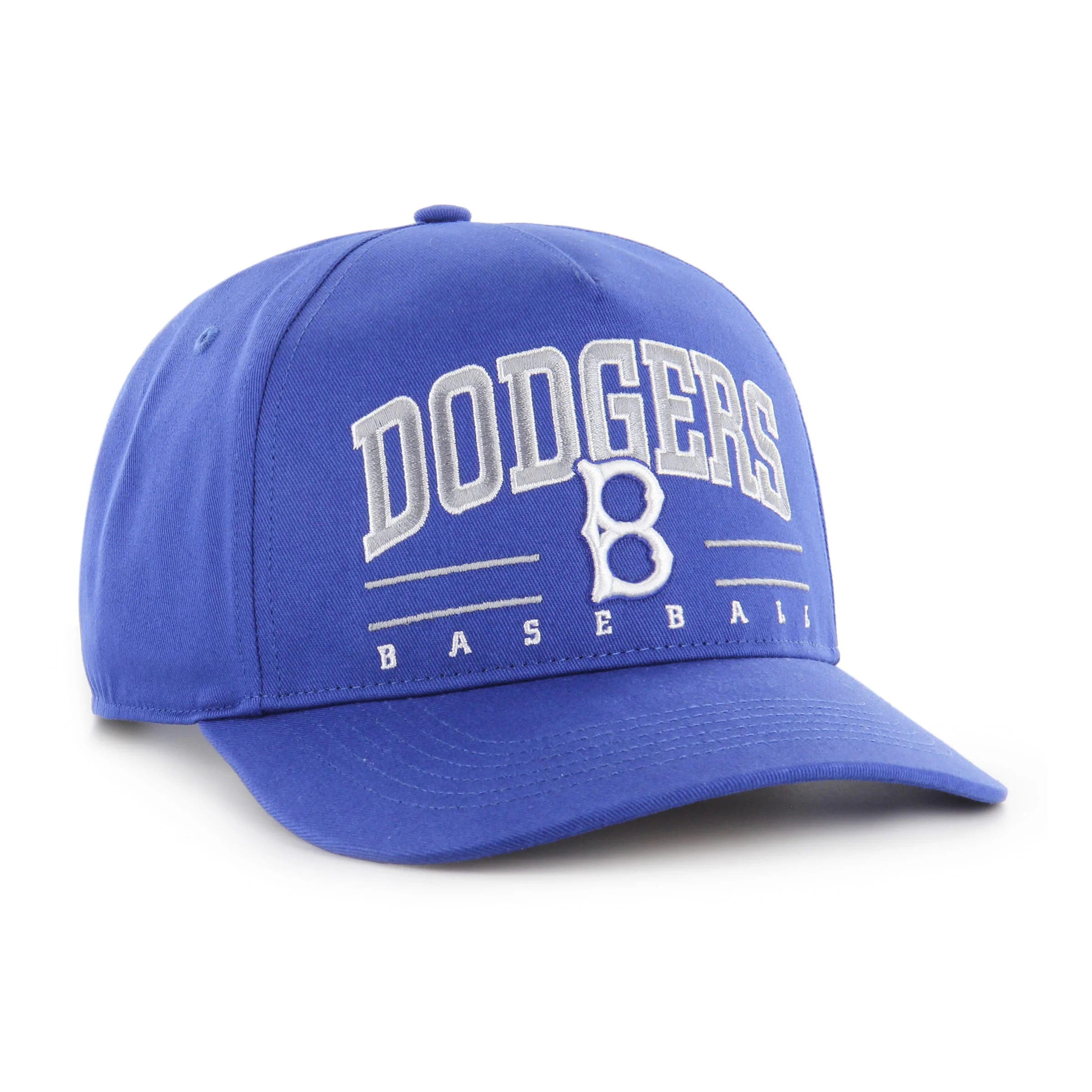 Adult Brooklyn Dodgers Cooperstown '47 Blue Roscoe Hitch Adjustable Snapback Hat - Men's - Image 2