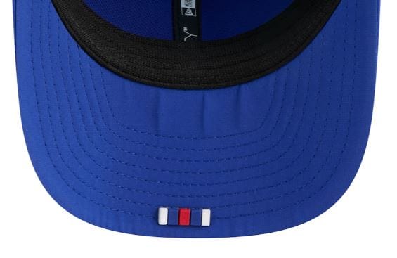 Adult Buffalo Bills New Era Blue 2025 NFL Sideline 9SEVENTY Adjustable Trucker Hat - Men's - Image 3