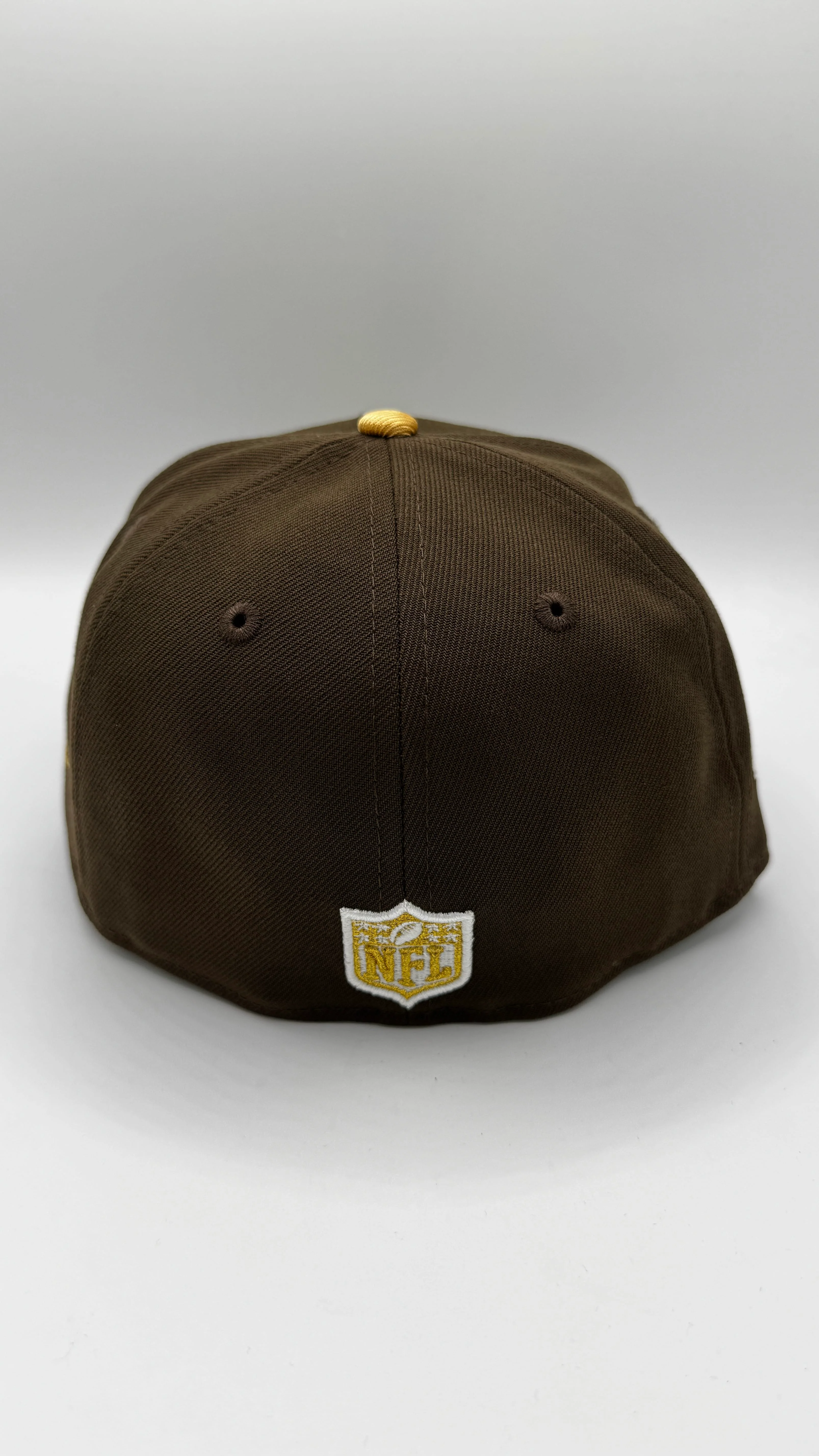 Adult Buffalo Bills New Era Brown "The MVP" Custom Side Patch 59FIFTY Fitted Hat - Men's - Image 4
