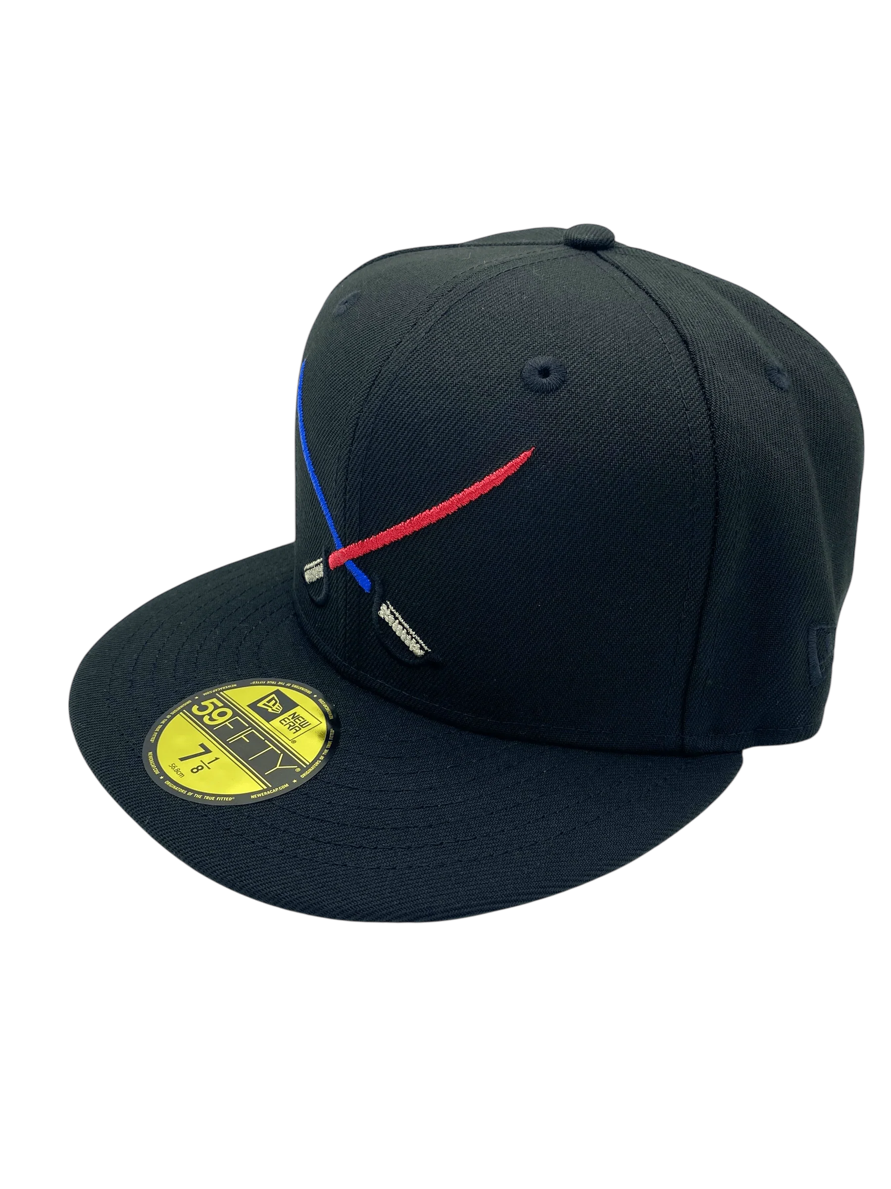 Adult Buffalo Sabres New Era Black New Hope Custom Side Patch 59FIFTY Fitted Hat - Men's - Image 6