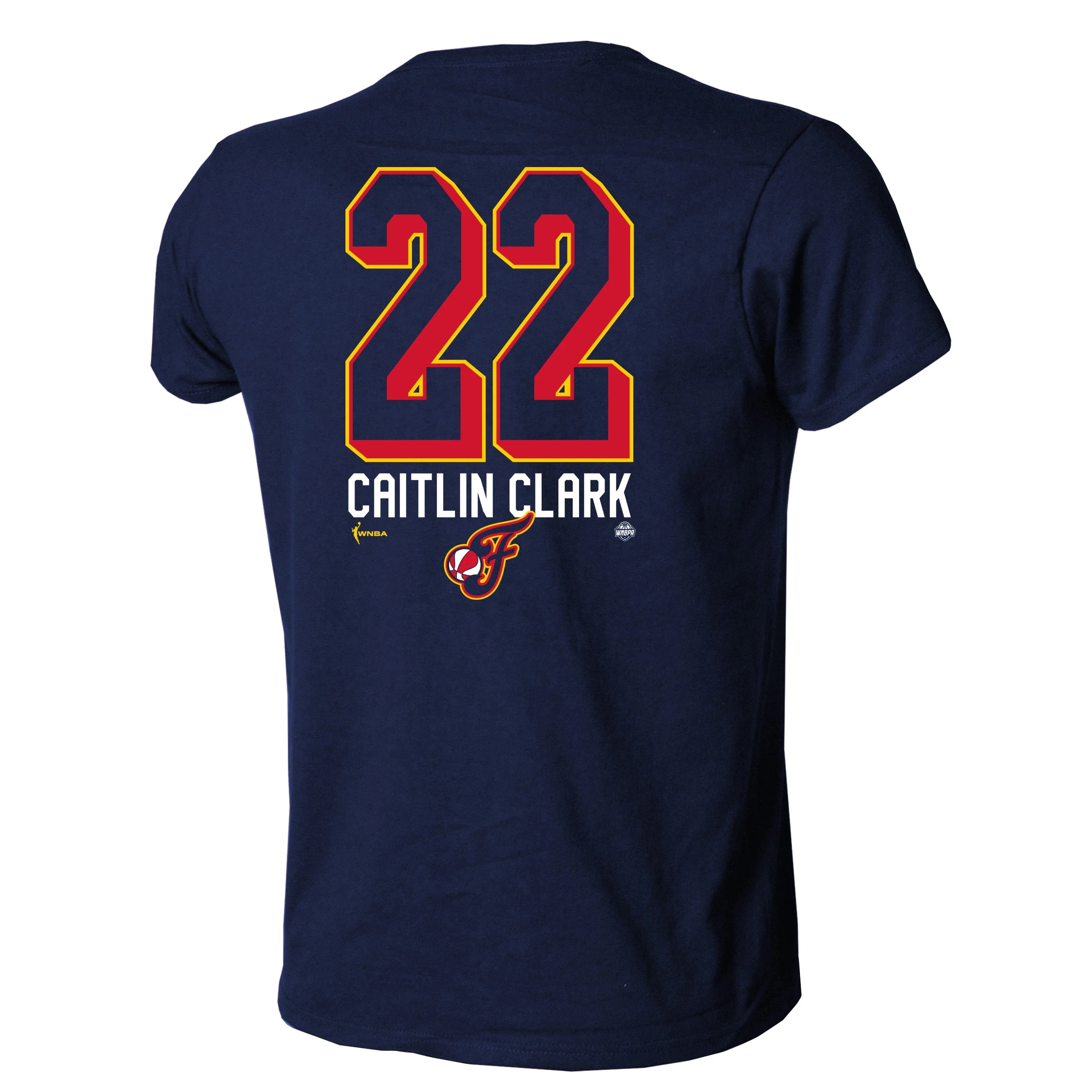 Adult Caitlin Clark Indiana Fever Dynasty WNBA Navy Name & Number Player T-Shirt - Men's