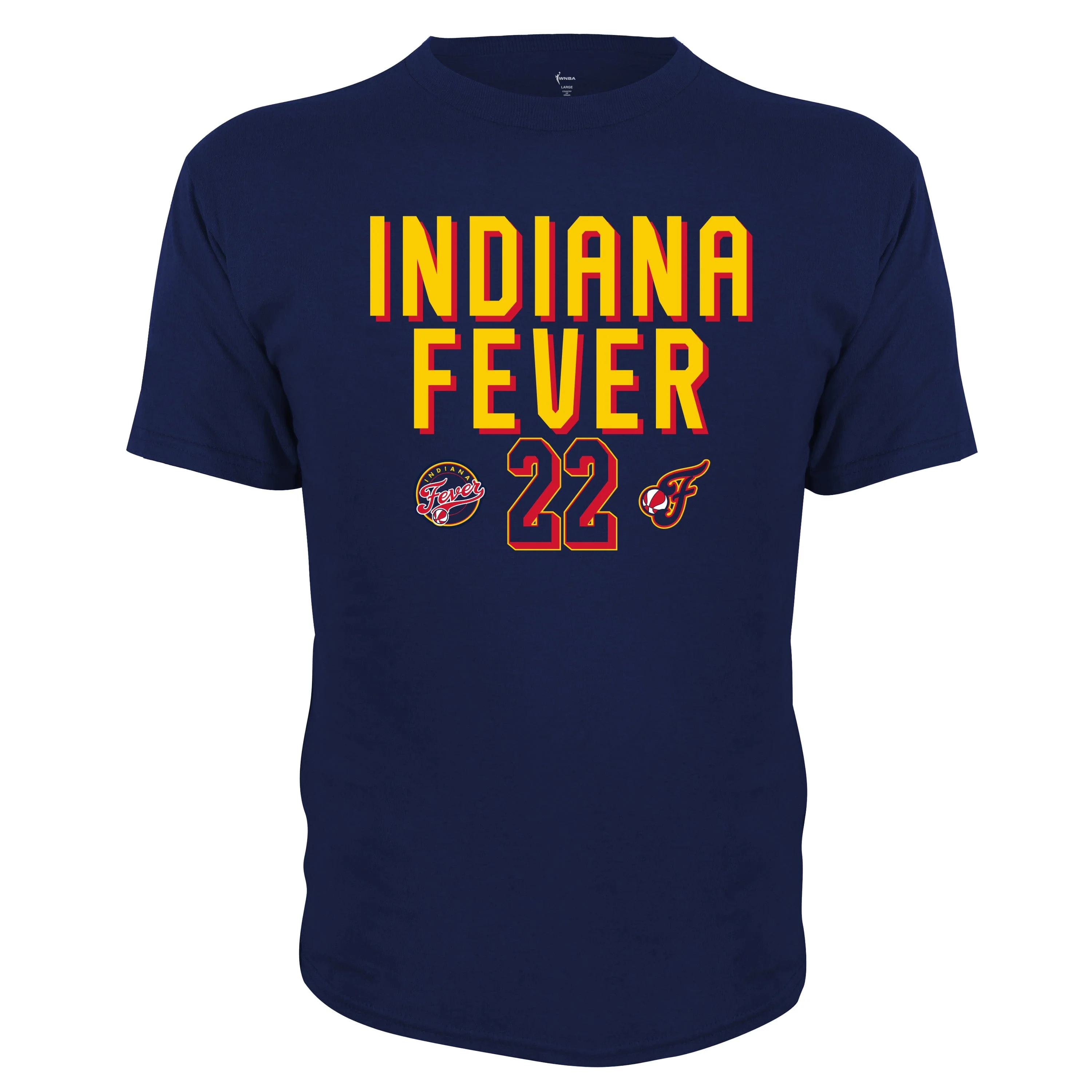 Adult Caitlin Clark Indiana Fever Dynasty WNBA Navy Name & Number Player T-Shirt - Men's - Image 2