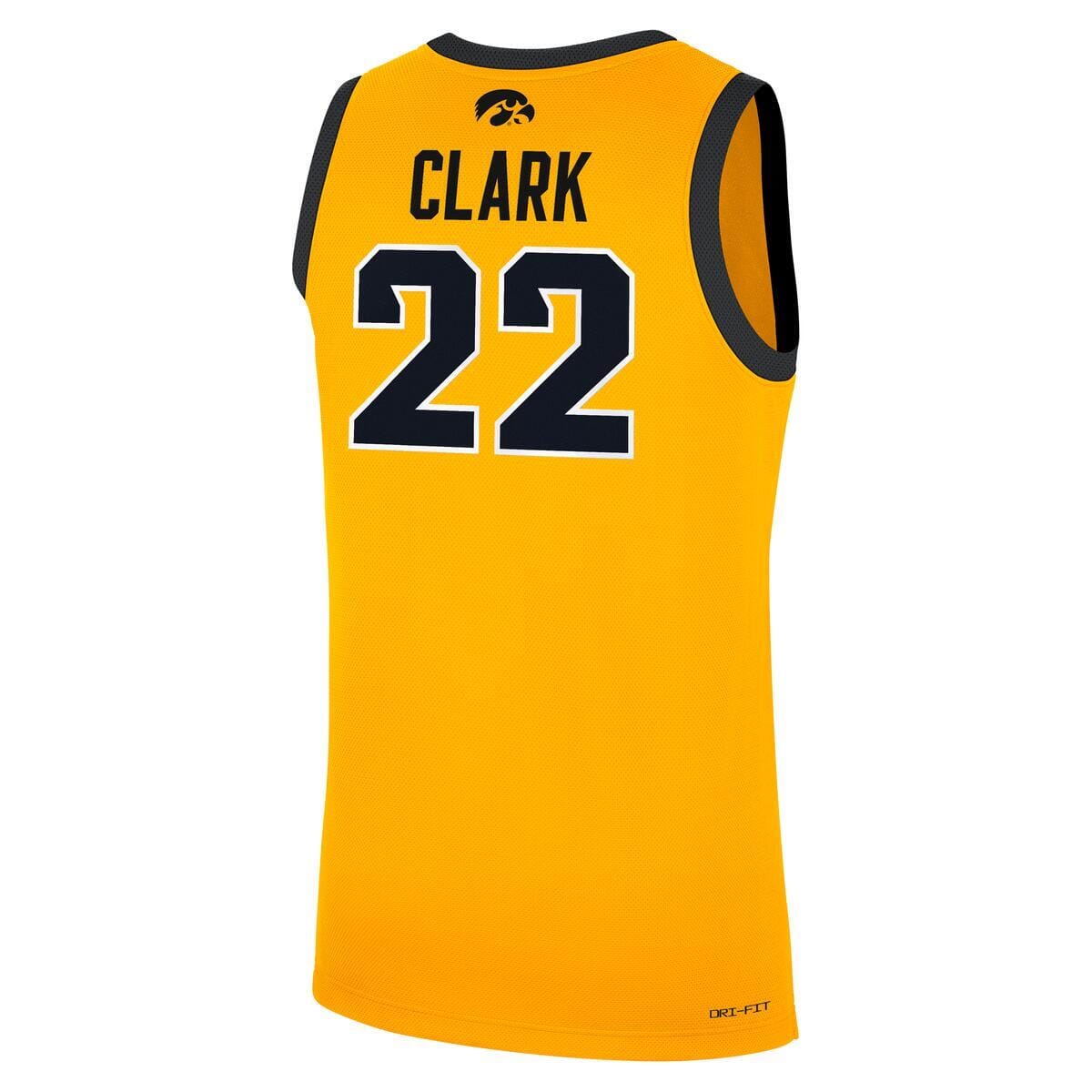 Adult Caitlin Clark Iowa Hawkeyes Nike Gold Alternate Replica Jersey - Unisex - Image 3