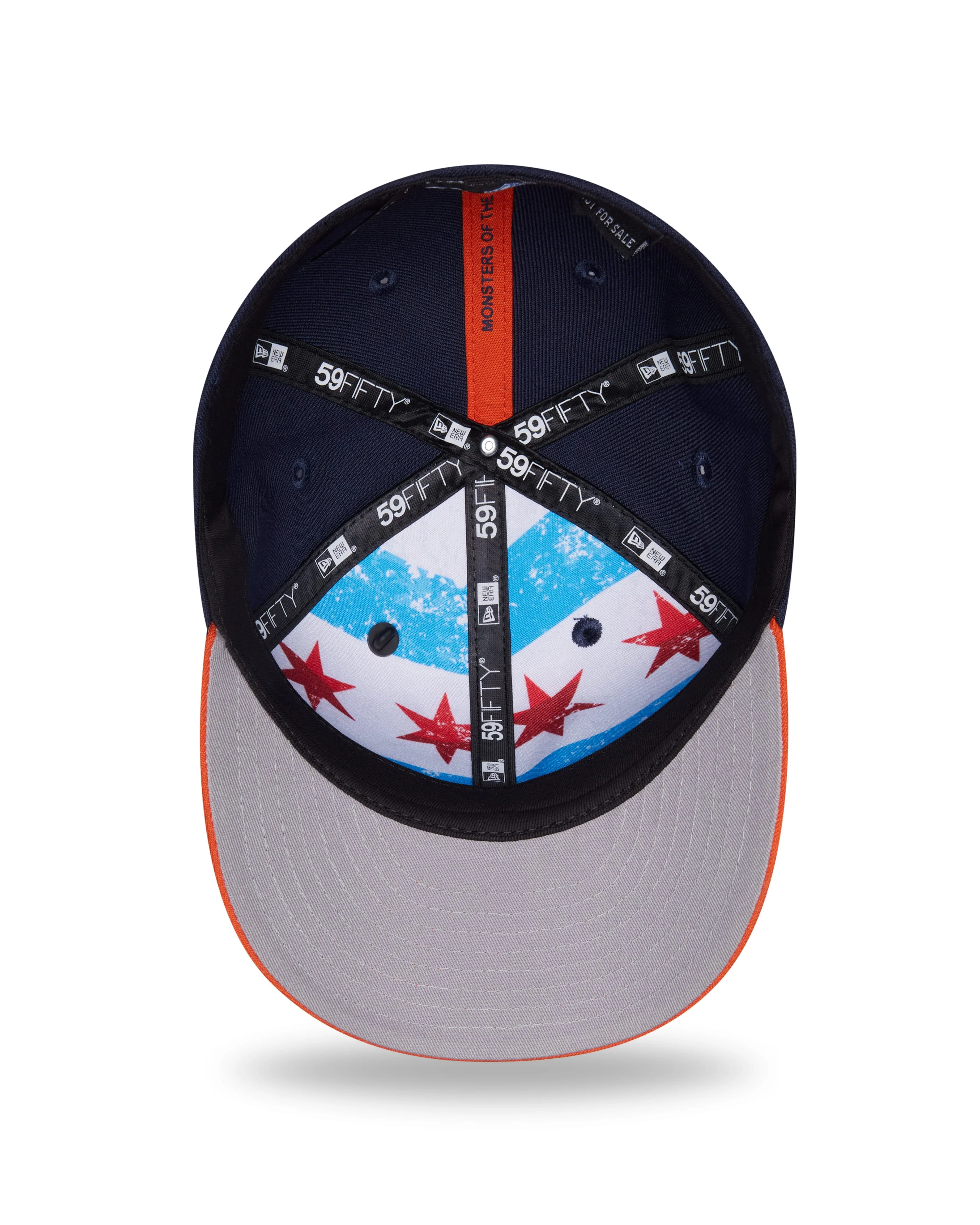 Adult Chicago Bears New Era Team Color 2026 NFL Draft 59FIFTY Fitted Hat - Men's - Image 4