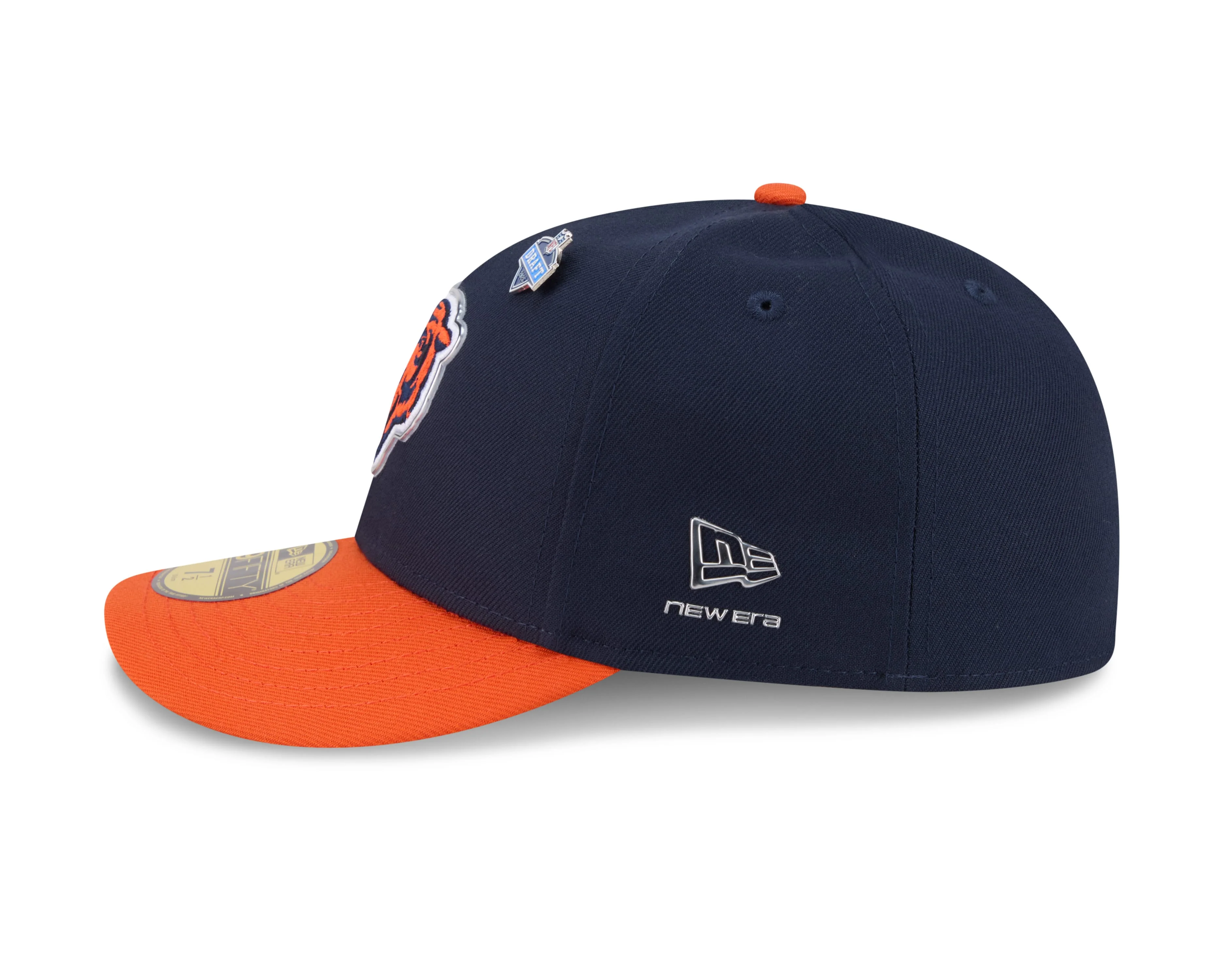 Adult Chicago Bears New Era Team Color 2026 NFL Draft 59FIFTY Fitted Hat - Men's - Image 5