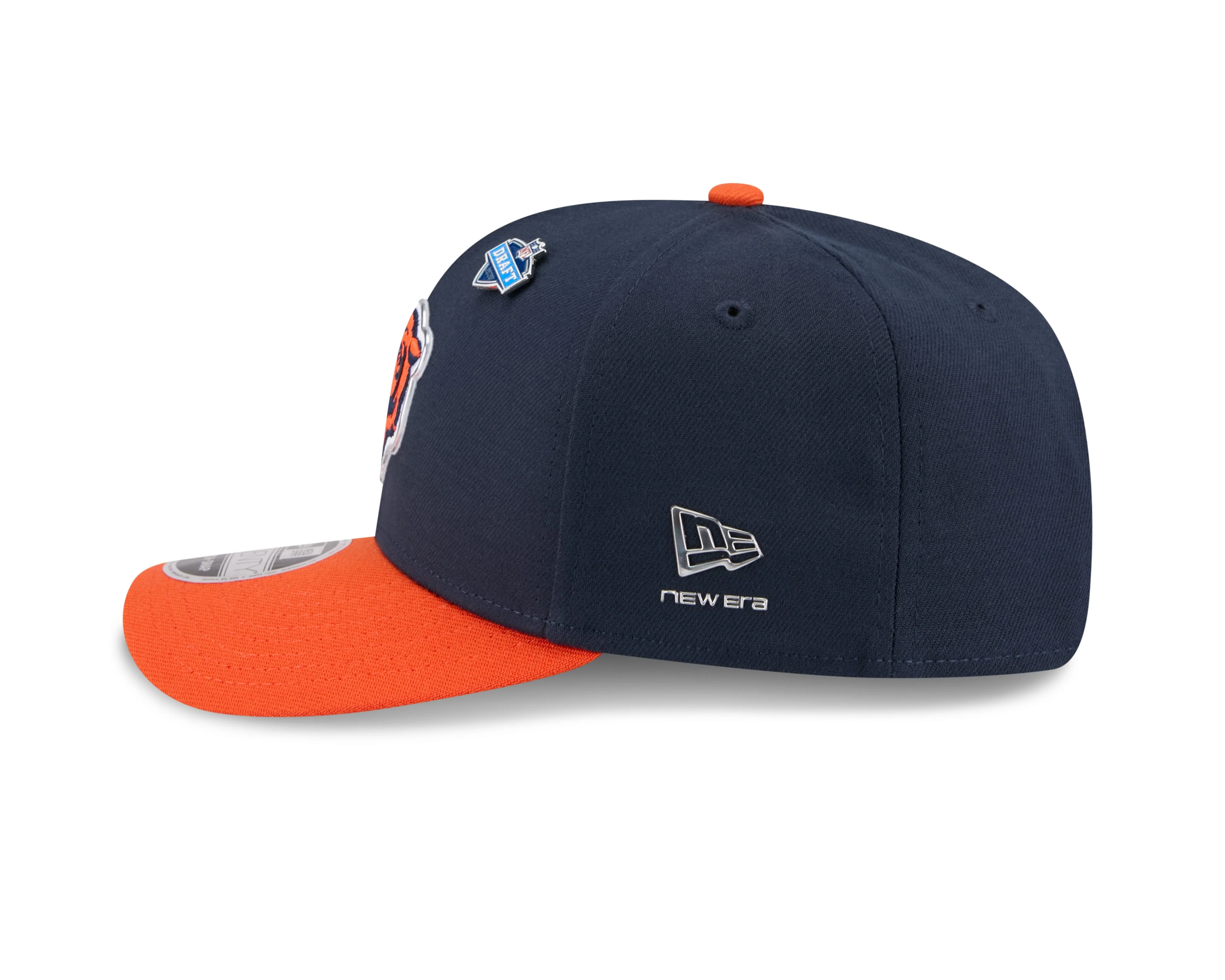 Adult Chicago Bears New Era Team Color 2026 NFL Draft 9SEVENTY Stretch Snap Adjustable Hat - Men's - Image 5