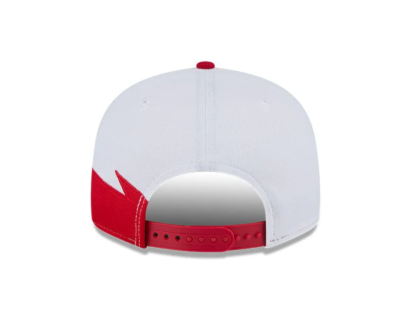 Adult Chicago Blackhawks New Era Red NHL Jagged 9FIFTY Snapback Hat - Men's - Image 5