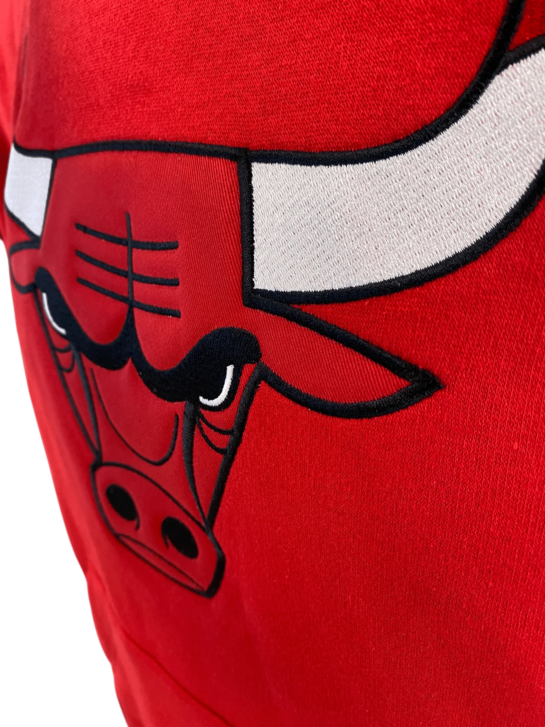 Adult Chicago Bulls Fanatics Red Pullover Hooded Sweatshirt - Men's - Image 3