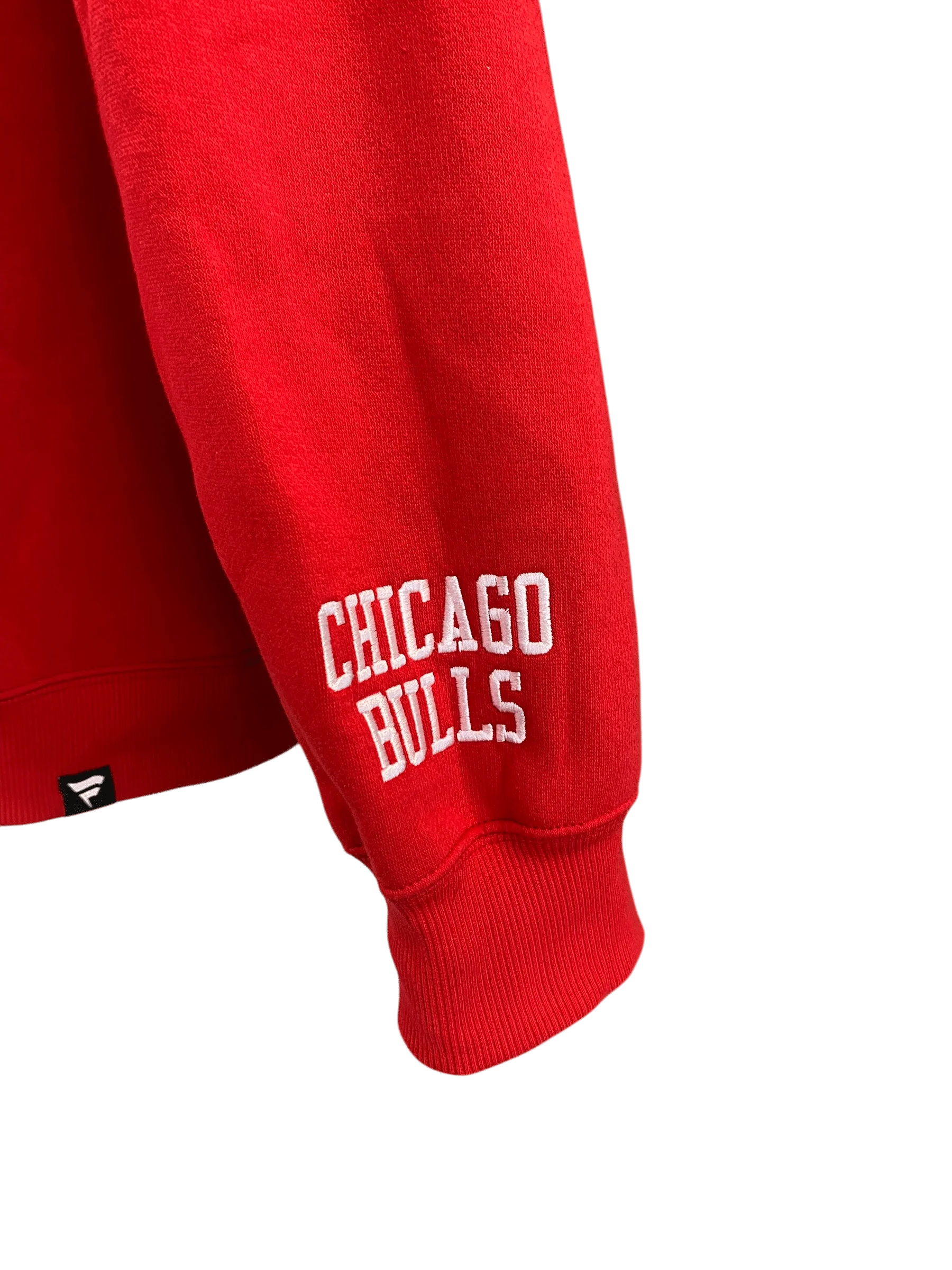 Adult Chicago Bulls Fanatics Red Pullover Hooded Sweatshirt - Men's - Image 4
