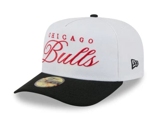 Adult Chicago Bulls New Era White 2025 NBA Draft 59FIFTY A-Frame Fitted Hat - Men's - Image 4