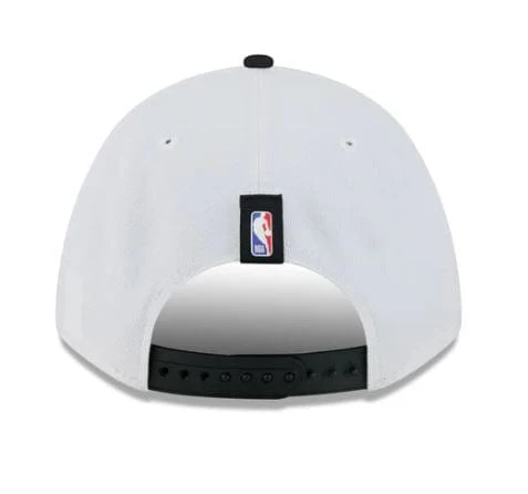 Adult Chicago Bulls New Era White 2025 NBA Draft M-Crown A-Frame 9FORTY Adjustable Hat - Men's - Image 2