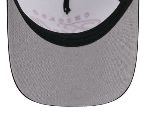 Adult Chicago Bulls New Era White 2025 NBA Draft M-Crown A-Frame 9FORTY Adjustable Hat - Men's - Image 3