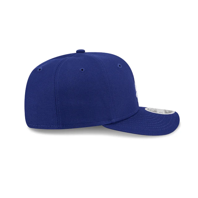 Adult Chicago Cubs 1919 Alternate New Era Blue Replica Team Logo 9SEVENTY Stretch-Snapback Hat - Men's - Image 6