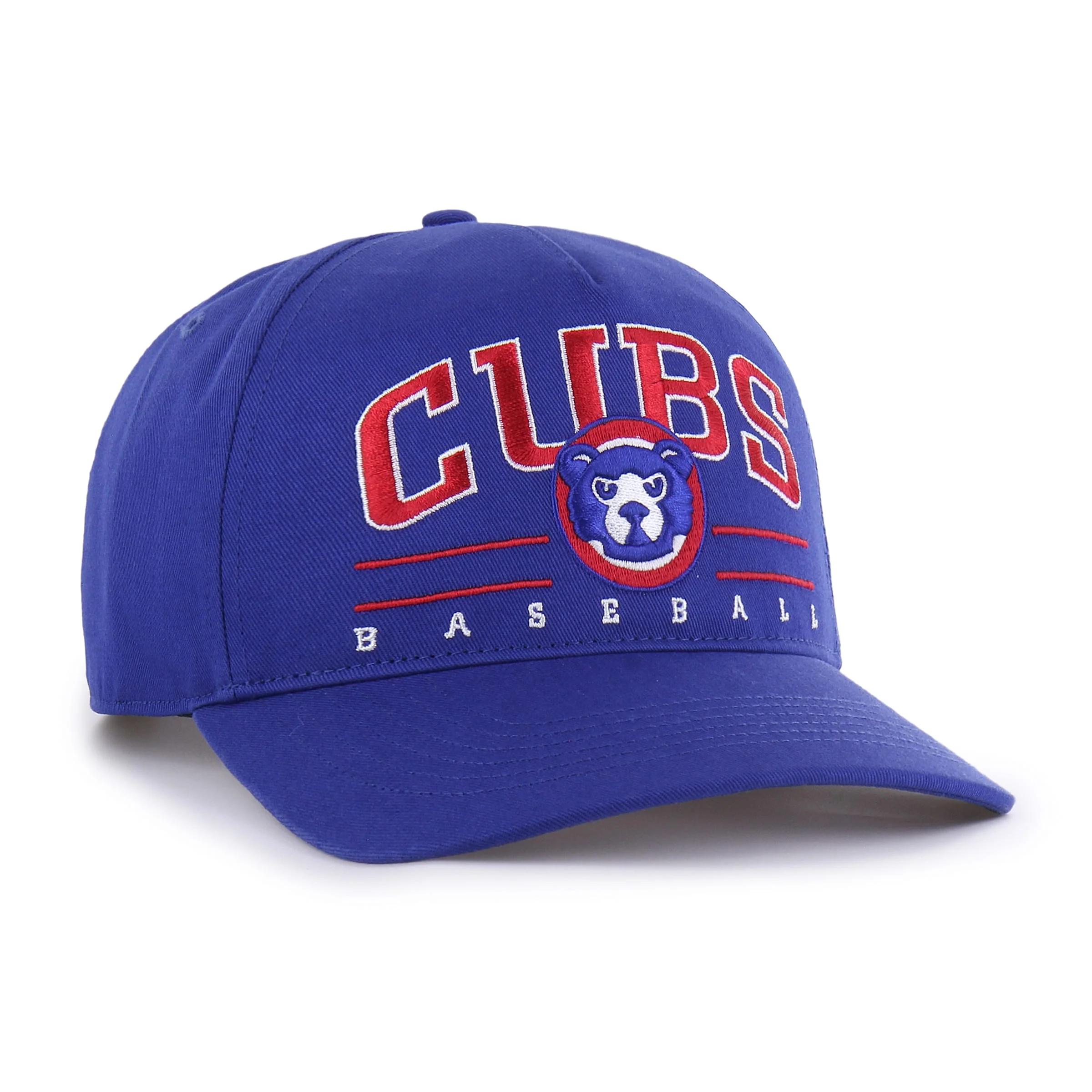 Adult Chicago Cubs Cooperstown '47 Blue Roscoe Hitch Adjustable Snapback Hat - Men's - Image 2