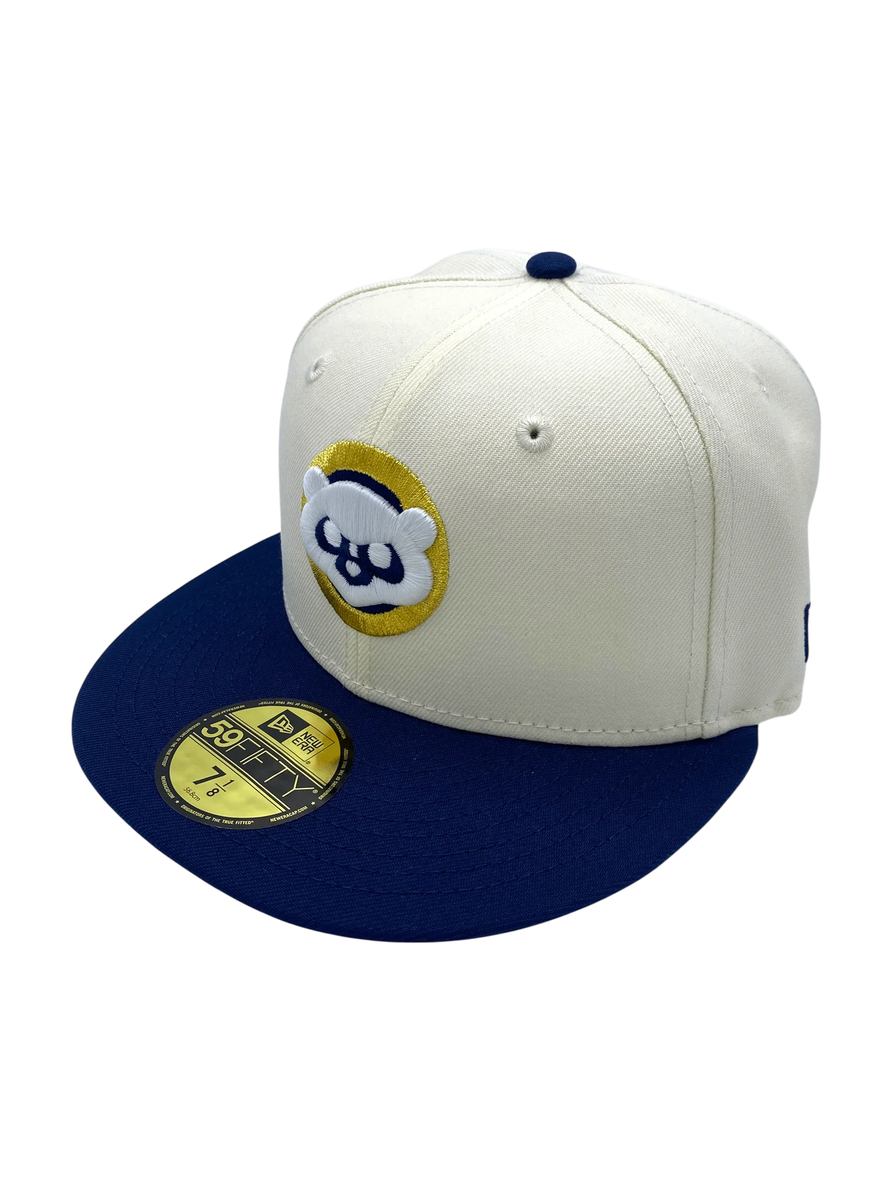 Adult Chicago Cubs New Era Chrome/Navy Custom Side Patch 59FIFTY Fitted Hat - Men's - Image 5