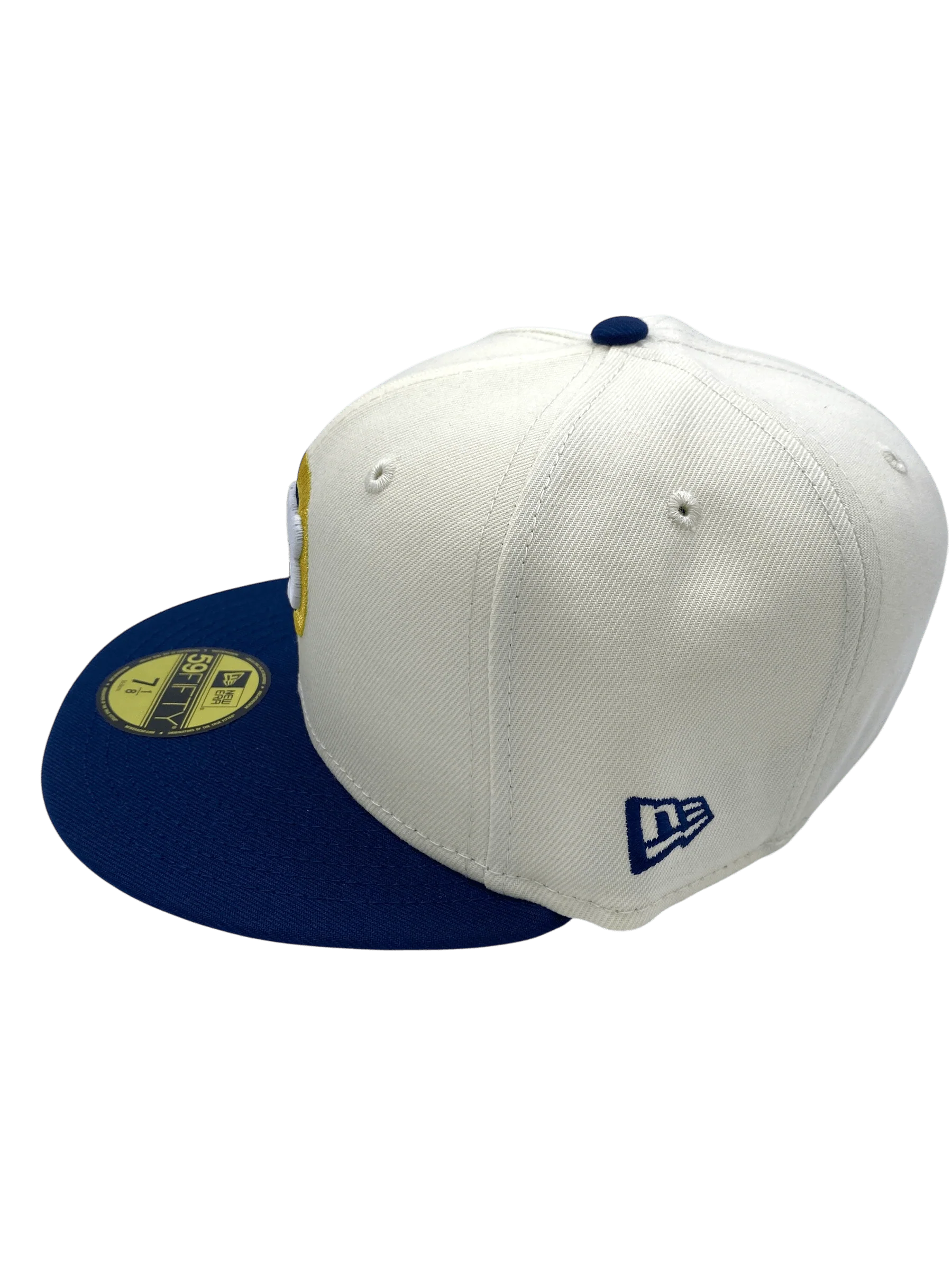 Adult Chicago Cubs New Era Chrome/Navy Custom Side Patch 59FIFTY Fitted Hat - Men's - Image 6